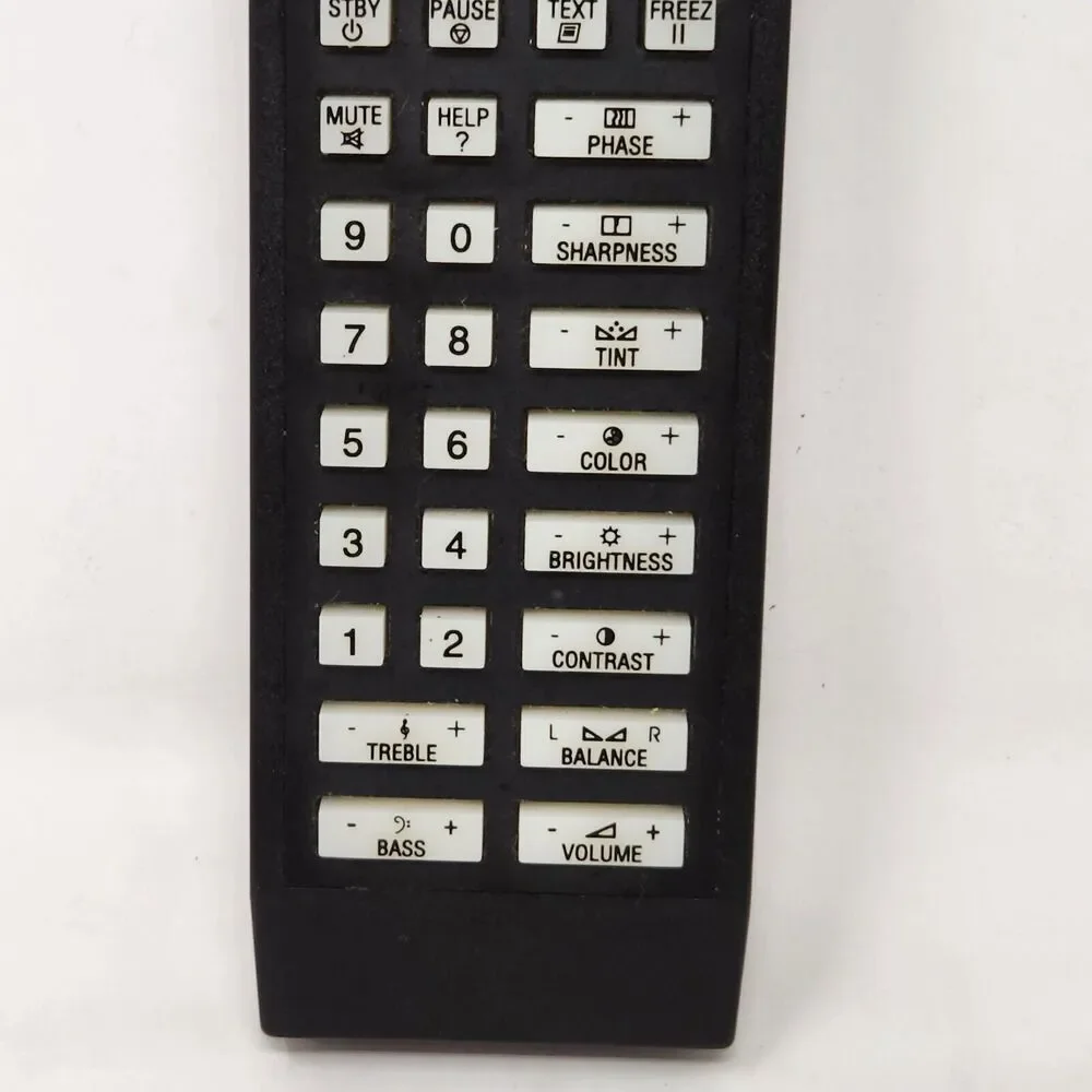 RUNCO R763113 DTV-1100HD PROJECTOR REMOTE CONTROL BLACK TESTED WORKS
